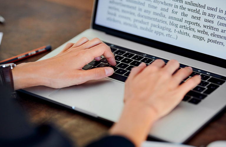 Touch Typing Training