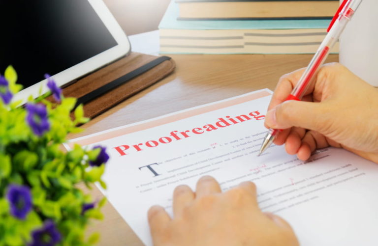 Proofreading & Copyediting