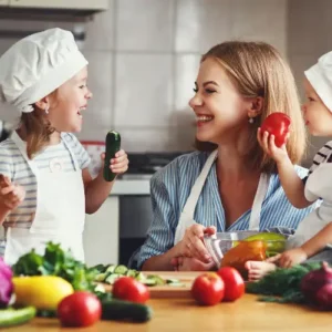 Healthy and Vegetarian Cooking for Children
